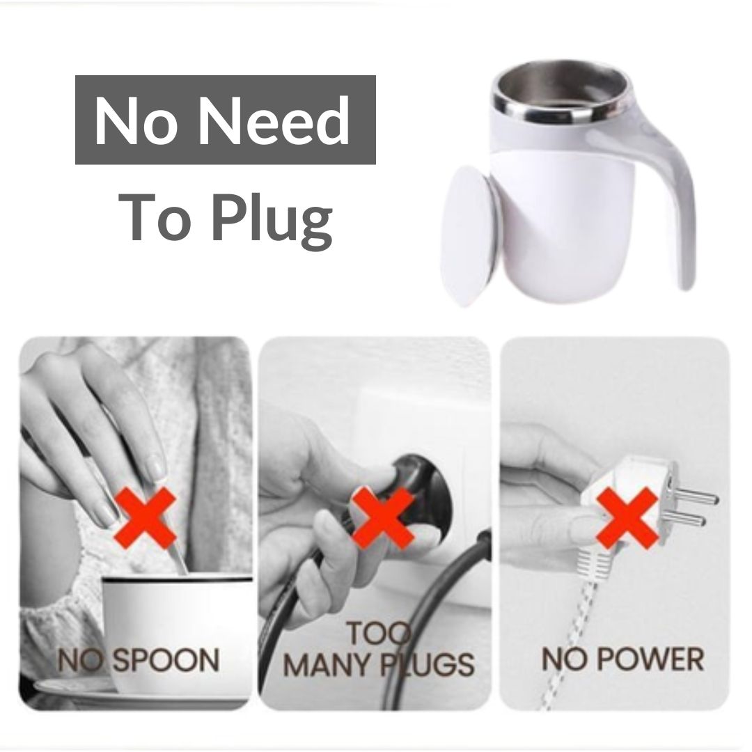 StirMug Pro: Magnetic Self Stirring Mug