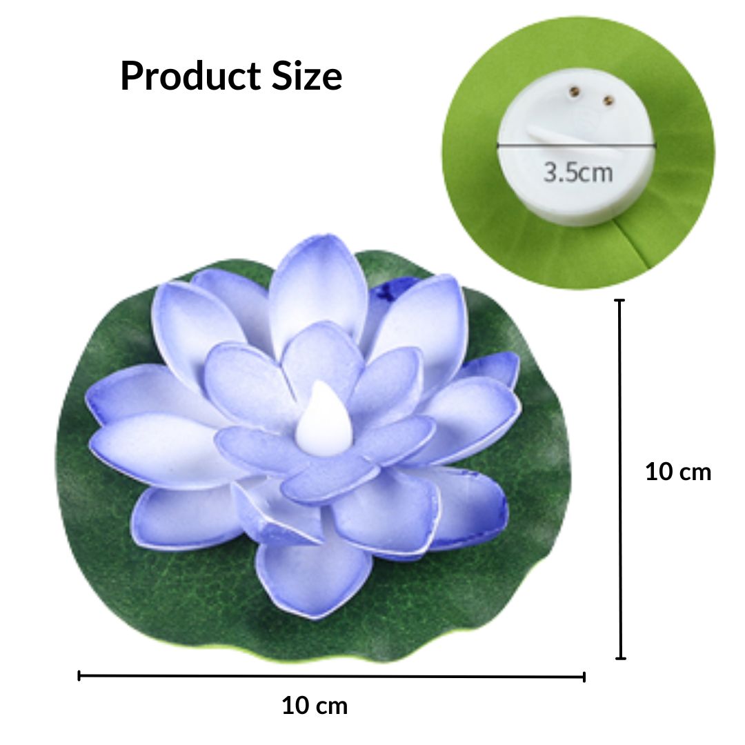 WaterLilies – Lotus Water Sensor Floating Candles